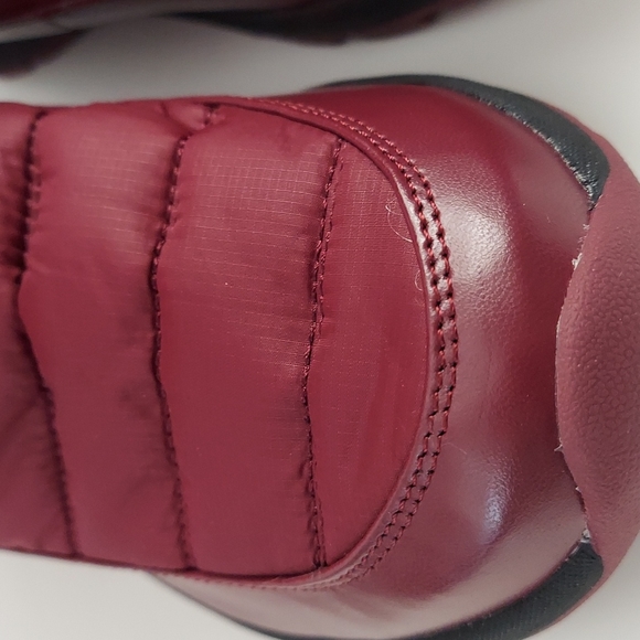 Cheeks Fit Body Fur Lined Boots Raspberry Like New Size 9W With Storage Bag - Picture 5 of 10